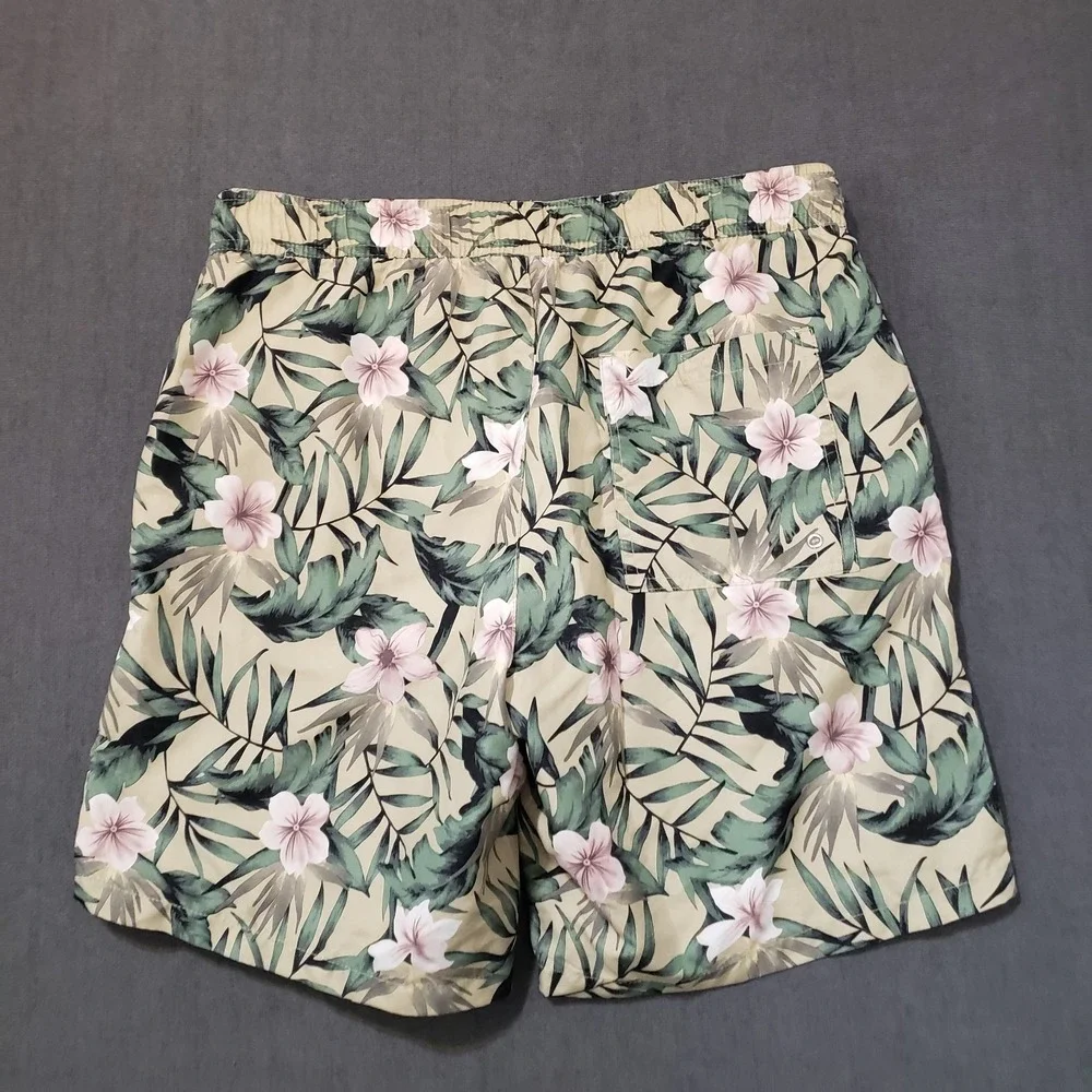 Forever 21 Swim Shorts Mens Size Medium Floral‎